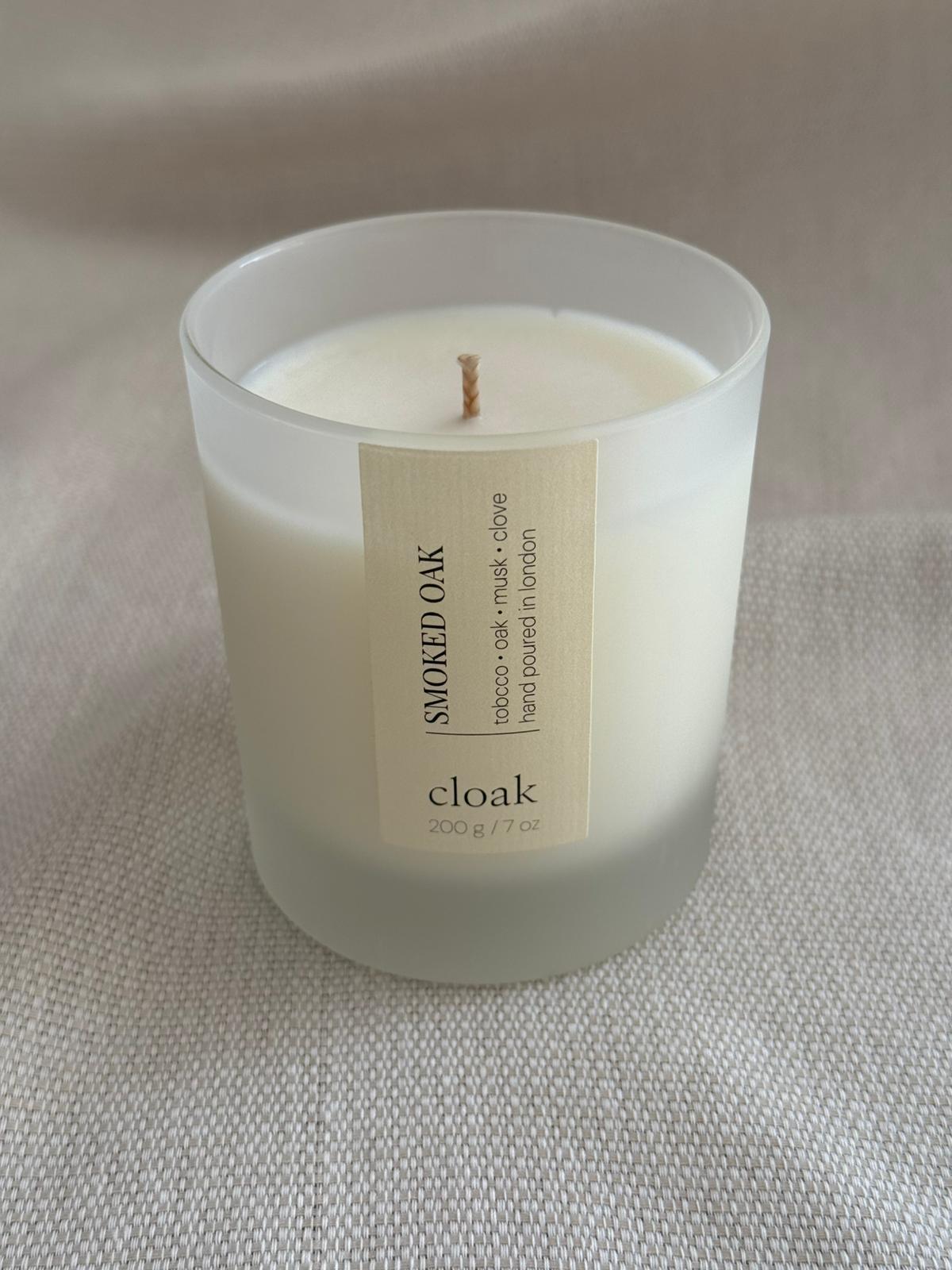 Smoked Oak candle 200 g / 7 oz