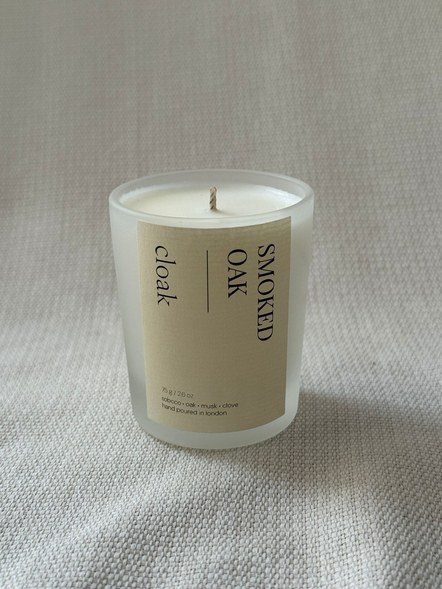 Smoked Oak candle 75 g / 26 oz