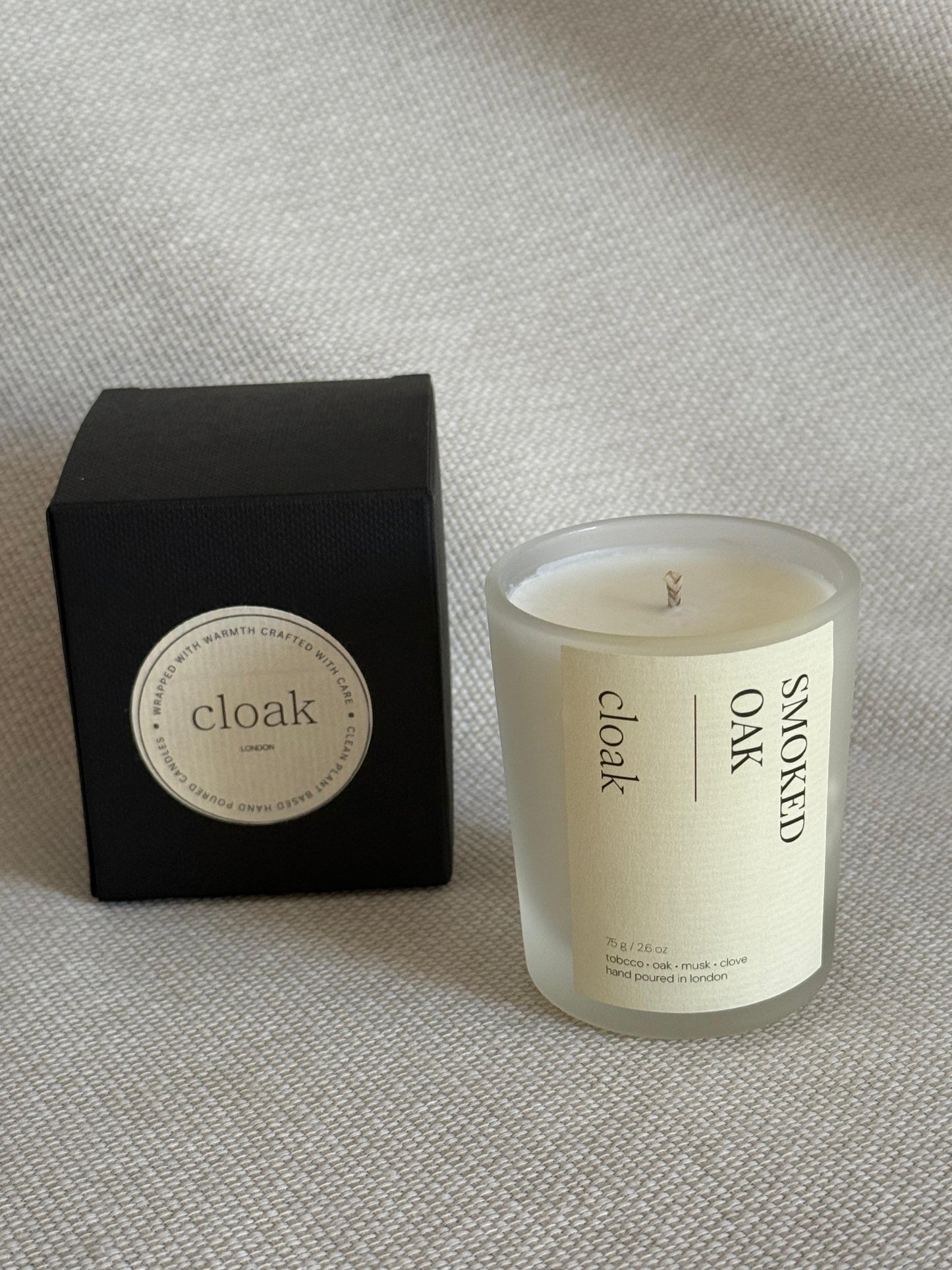 Smoked Oak candle 75 g / 26 oz